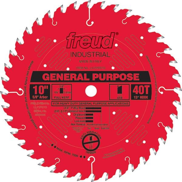 LU72R010 General Purpose Saw Blade 10" x 5/8" bore x 40 Tooth Hi-ATB